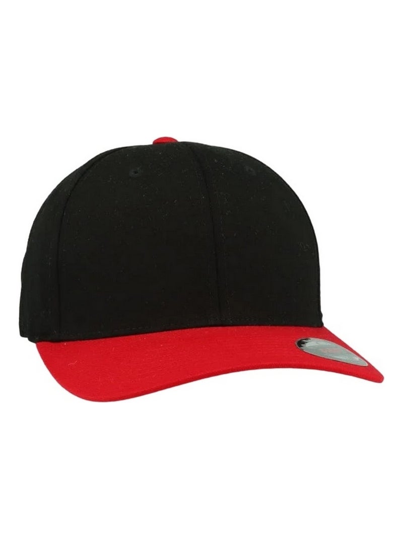 Flexfit - Casquette de baseball Noir Rouge - Kiabi