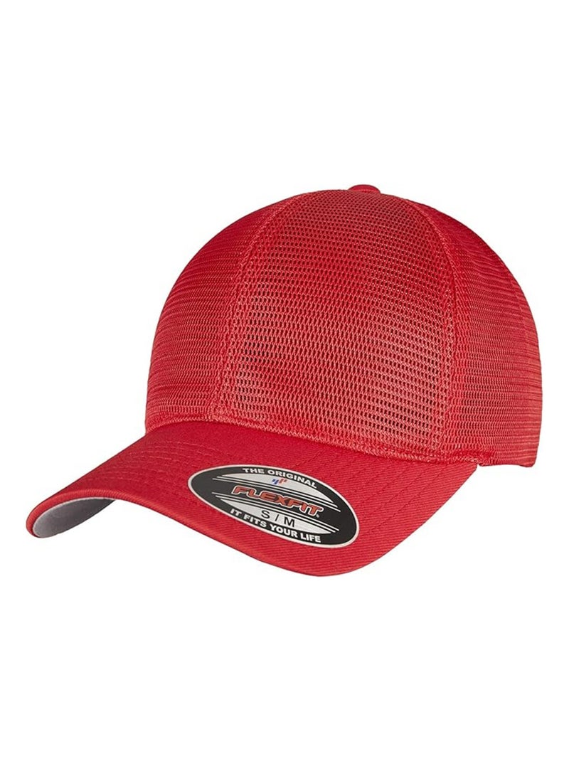 Flexfit - Casquette de baseball OMNIMESH Rouge - Kiabi
