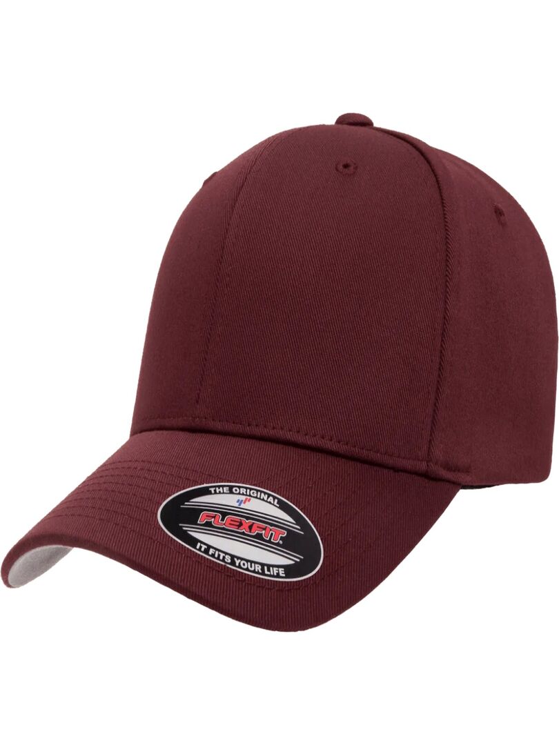 Casquette Baseball Flexfit Delta - Modèle Unisexe Gris Pierre