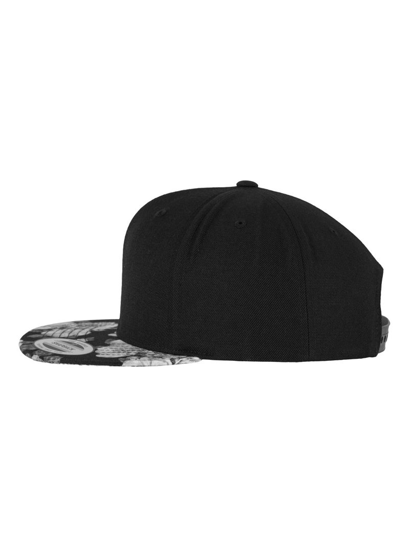Flexfit - Casquette motif/style roses Noir Gris - Kiabi