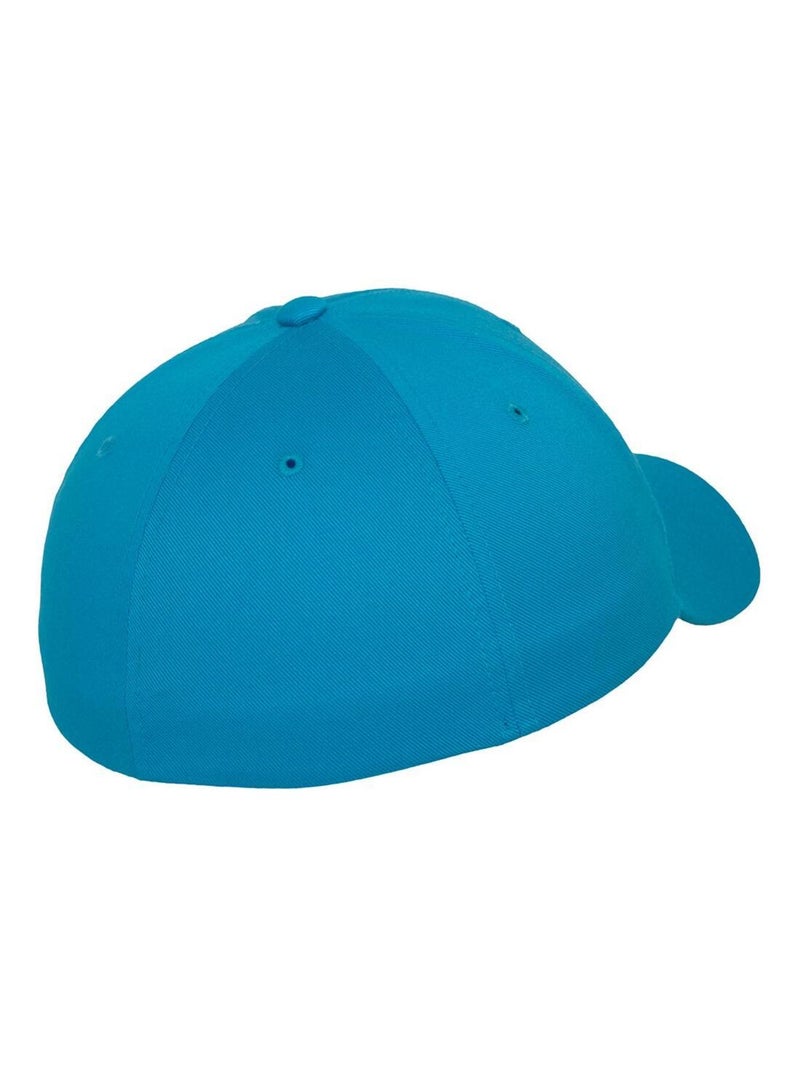 Flexfit - Casquette peignée WOOLY Bleu électrique - Kiabi