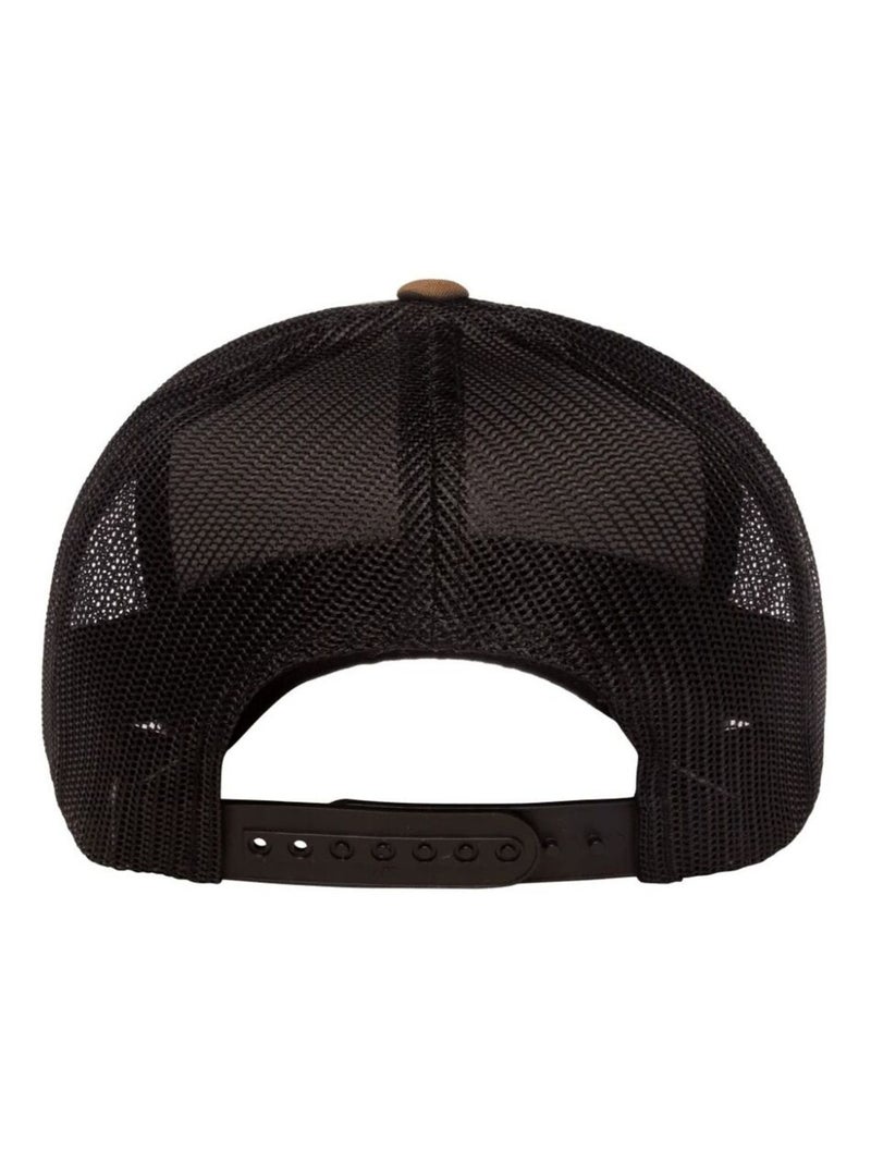 Flexfit - Casquette trucker motif/style camouflage Marron caramel - Kiabi