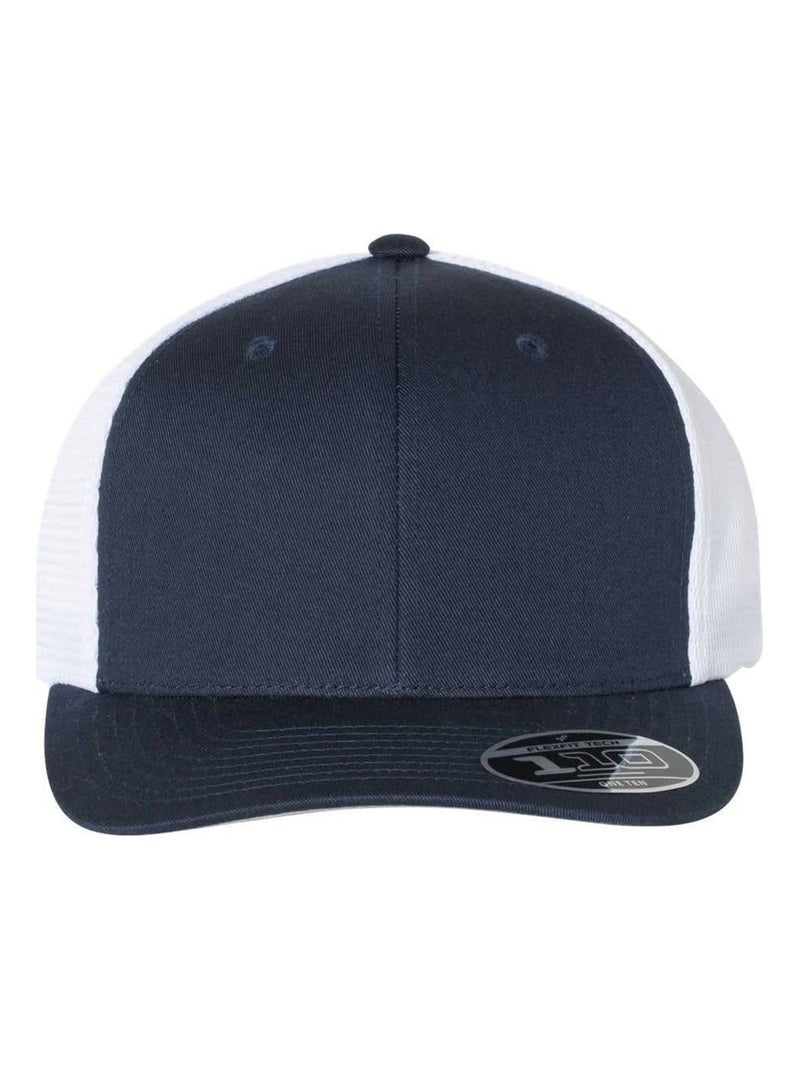 Flexfit - Casquette trucker motif/style Deux Tons Bleu Bleu marine Blanc - Kiabi