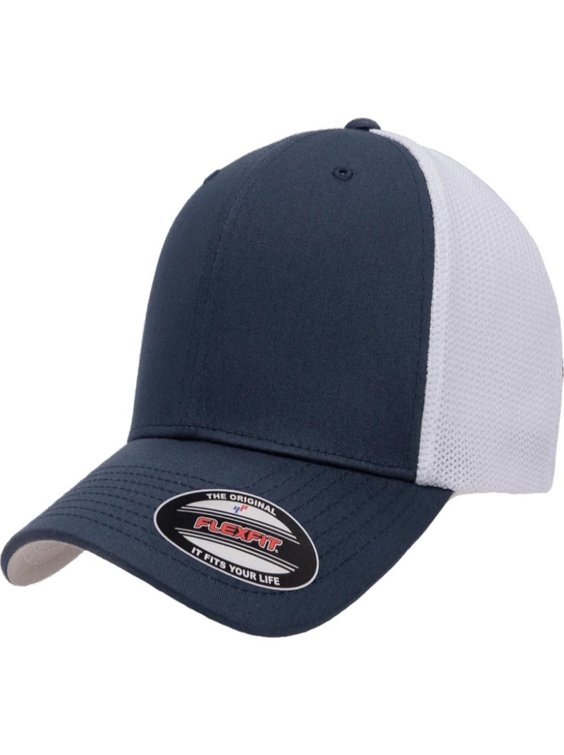 Flexfit - Casquette trucker motif/style Deux Tons Bleu Bleu marine Blanc - Kiabi