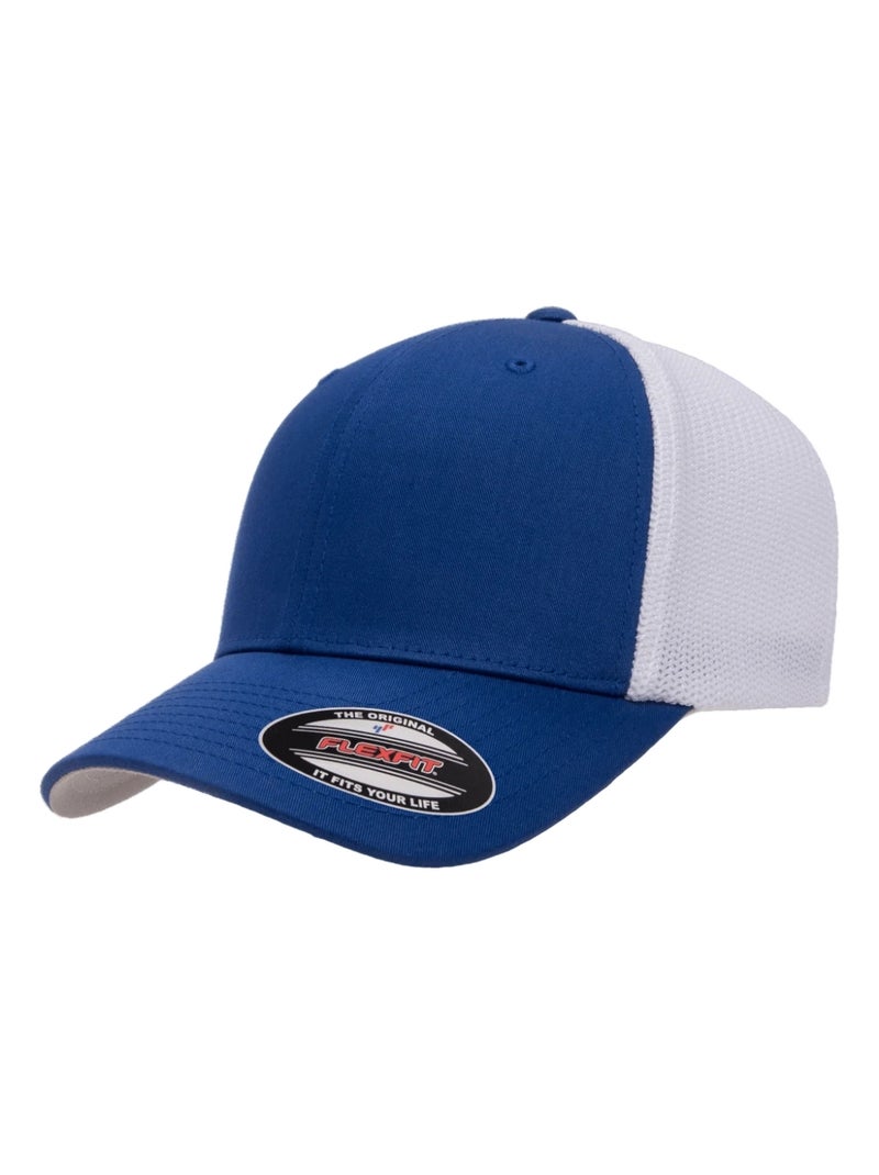 Flexfit - Casquette trucker motif/style Deux Tons Bleu roi - Kiabi