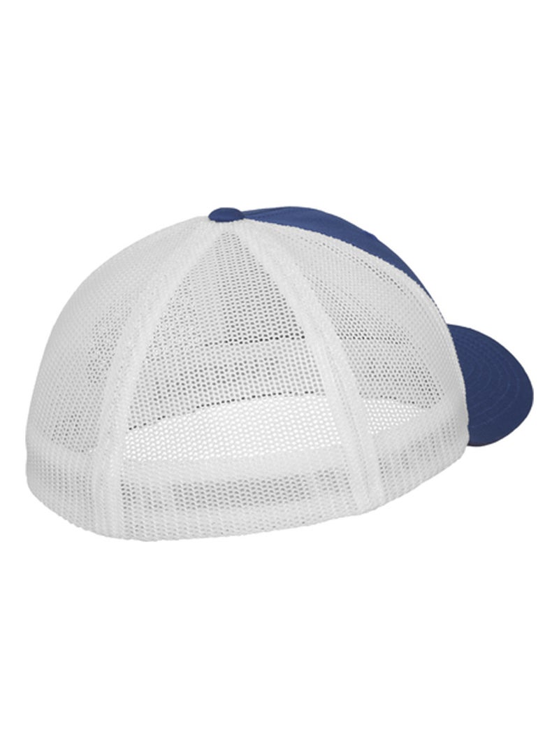 Flexfit - Casquette trucker motif/style Deux Tons Bleu roi - Kiabi