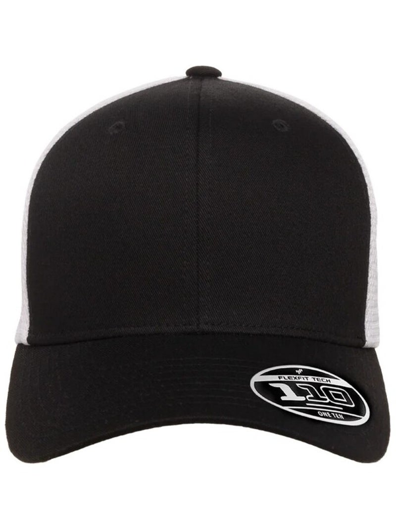 Flexfit - Casquette trucker motif/style Deux Tons Noir Blanc - Kiabi