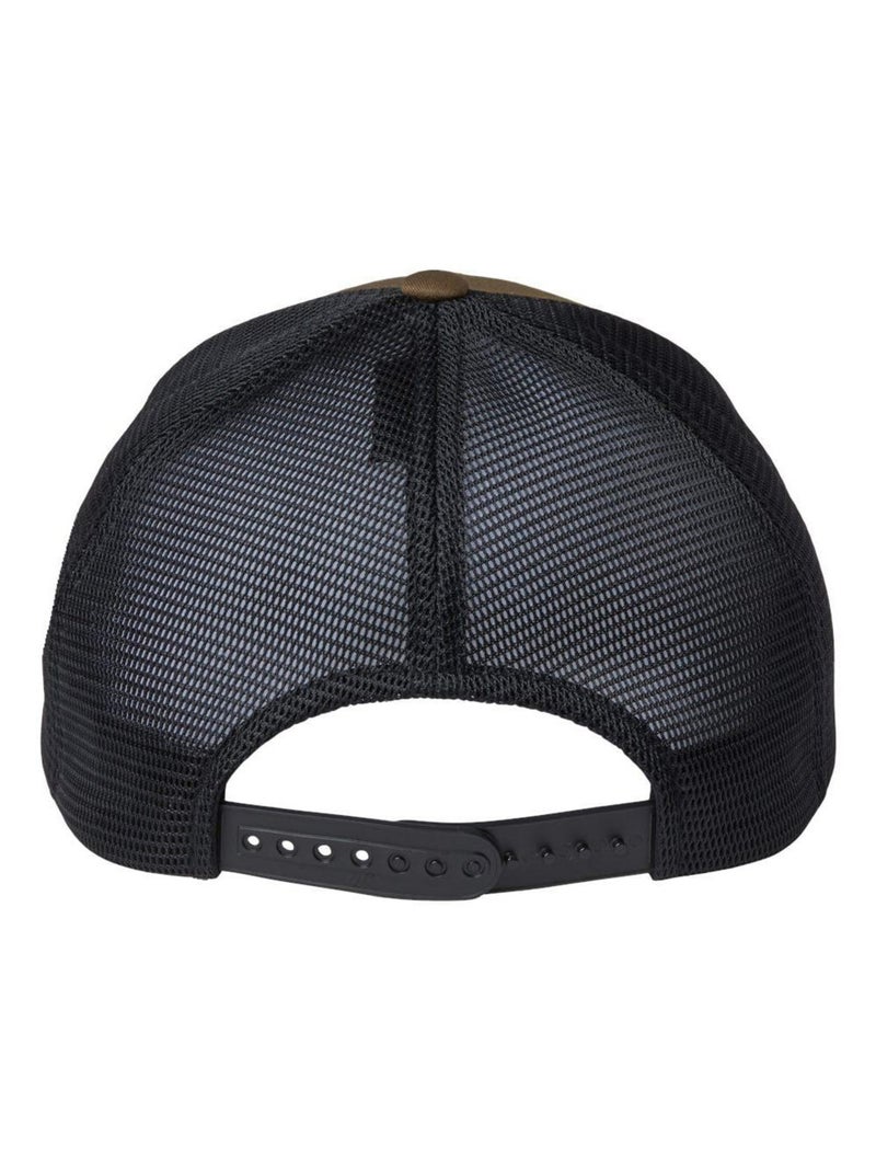 Flexfit - Casquette trucker motif/style Maille Noir Vert - Kiabi