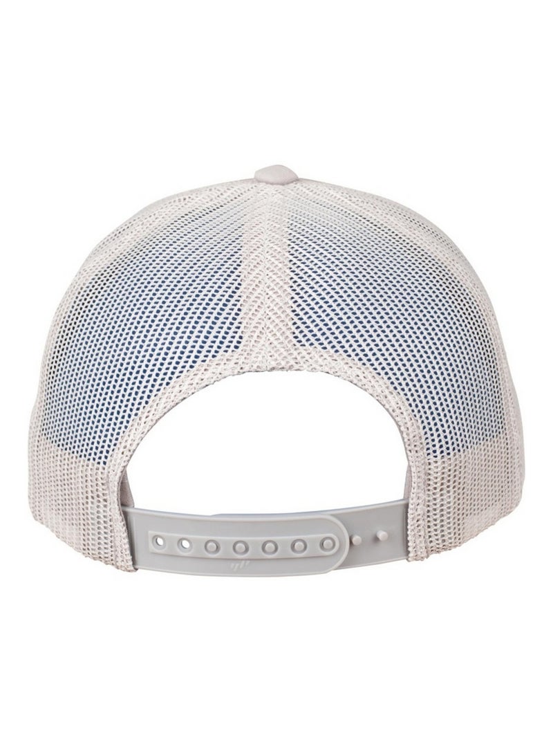 Flexfit - Casquette trucker motif/style rétro Argenté - Kiabi