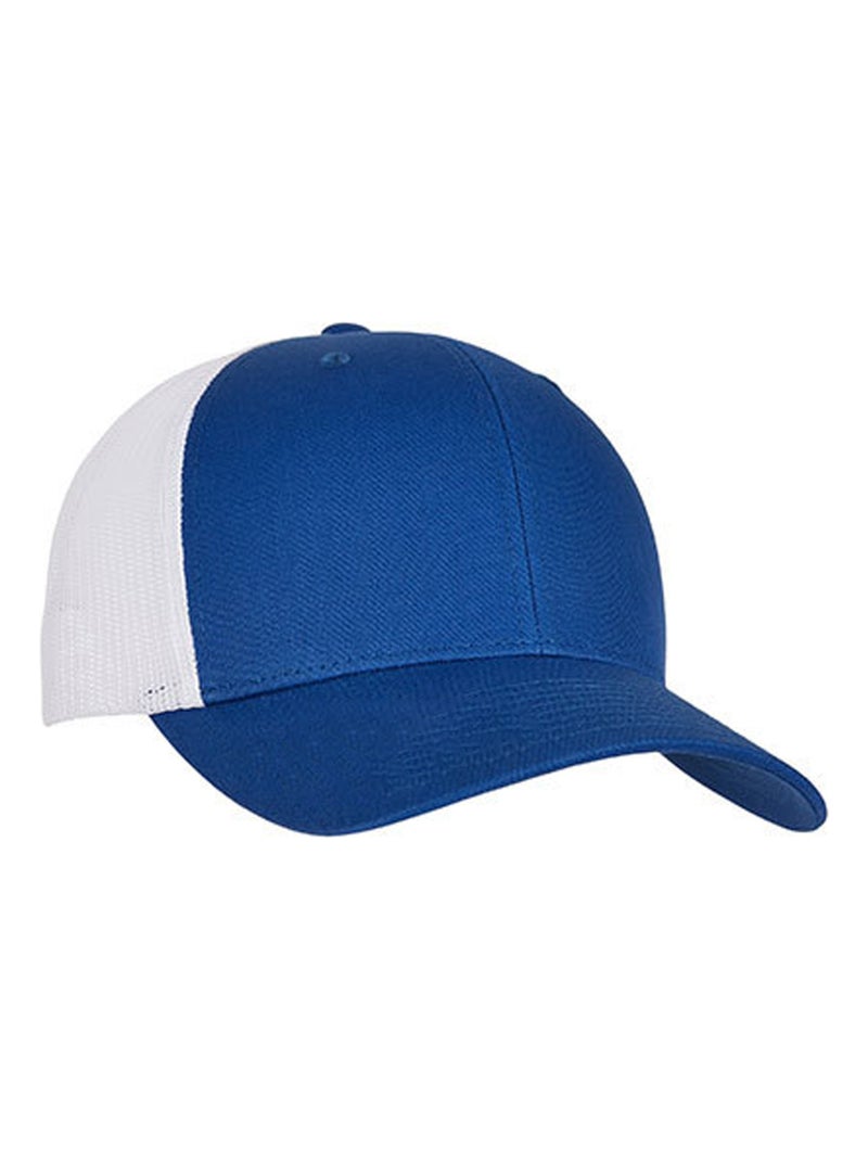 Flexfit - Casquette trucker motif/style rétro Bleu roi - Kiabi