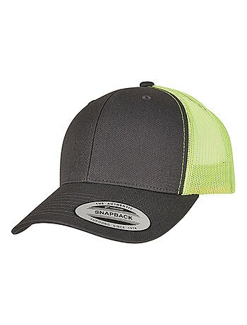 Flexfit - Casquette trucker motif/style rétro