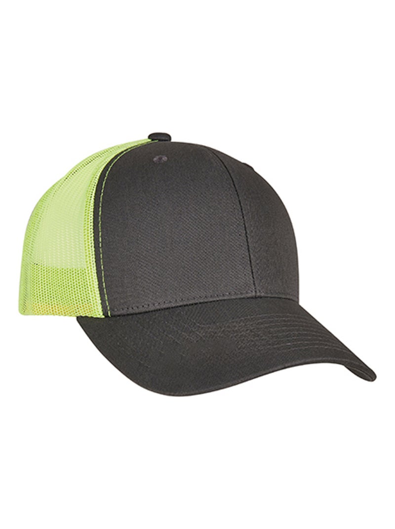 Flexfit - Casquette trucker motif/style rétro gris anthracite - Kiabi