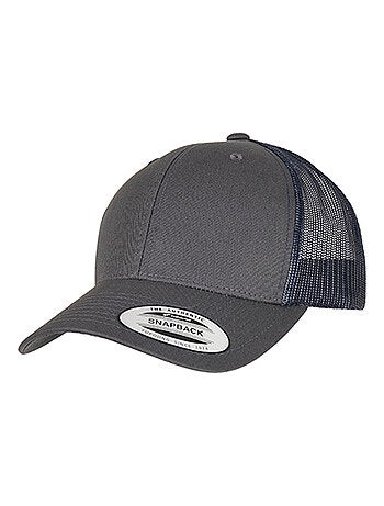 Flexfit - Casquette trucker motif/style rétro
