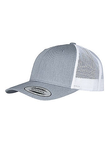Flexfit - Casquette trucker motif/style rétro