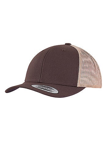 Flexfit - Casquette trucker motif/style rétro