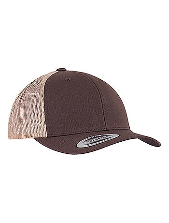 Flexfit - Casquette trucker motif/style rétro