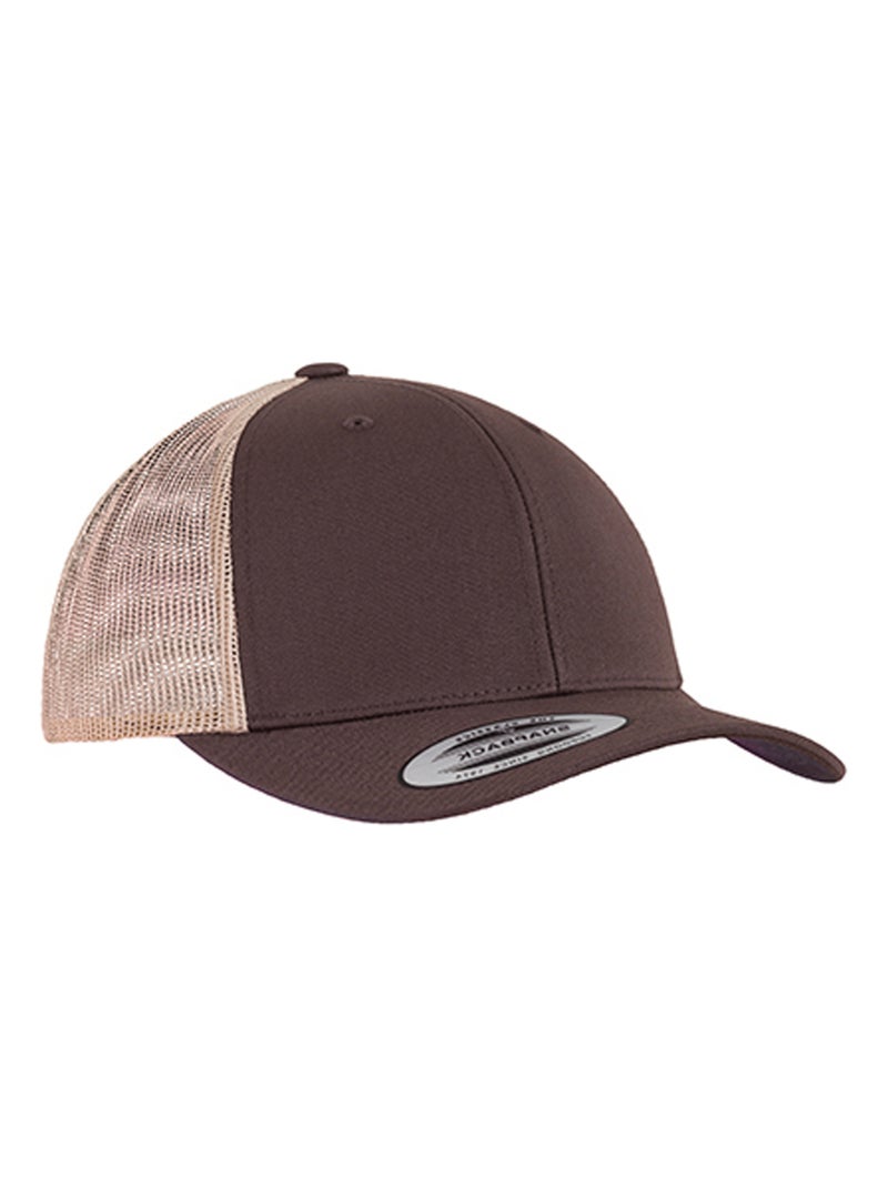 Flexfit - Casquette trucker motif/style rétro Marron - Kiabi
