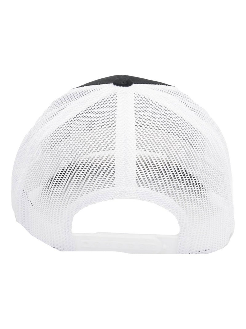 Flexfit - Casquette trucker motif/style rétro Noir Blanc - Kiabi