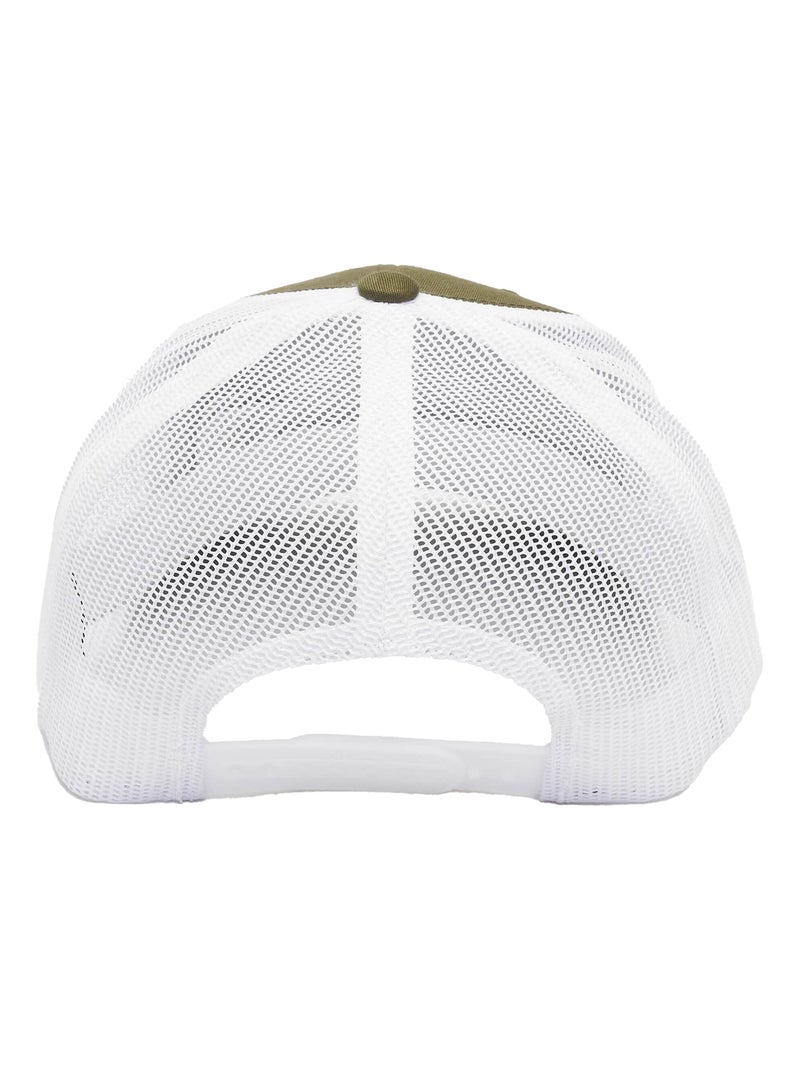 Flexfit - Casquette trucker motif/style rétro Noir Kaki - Kiabi