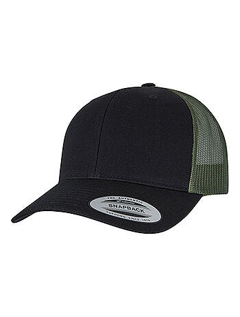 Flexfit - Casquette trucker motif/style rétro