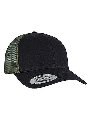 Flexfit - Casquette trucker motif/style rétro