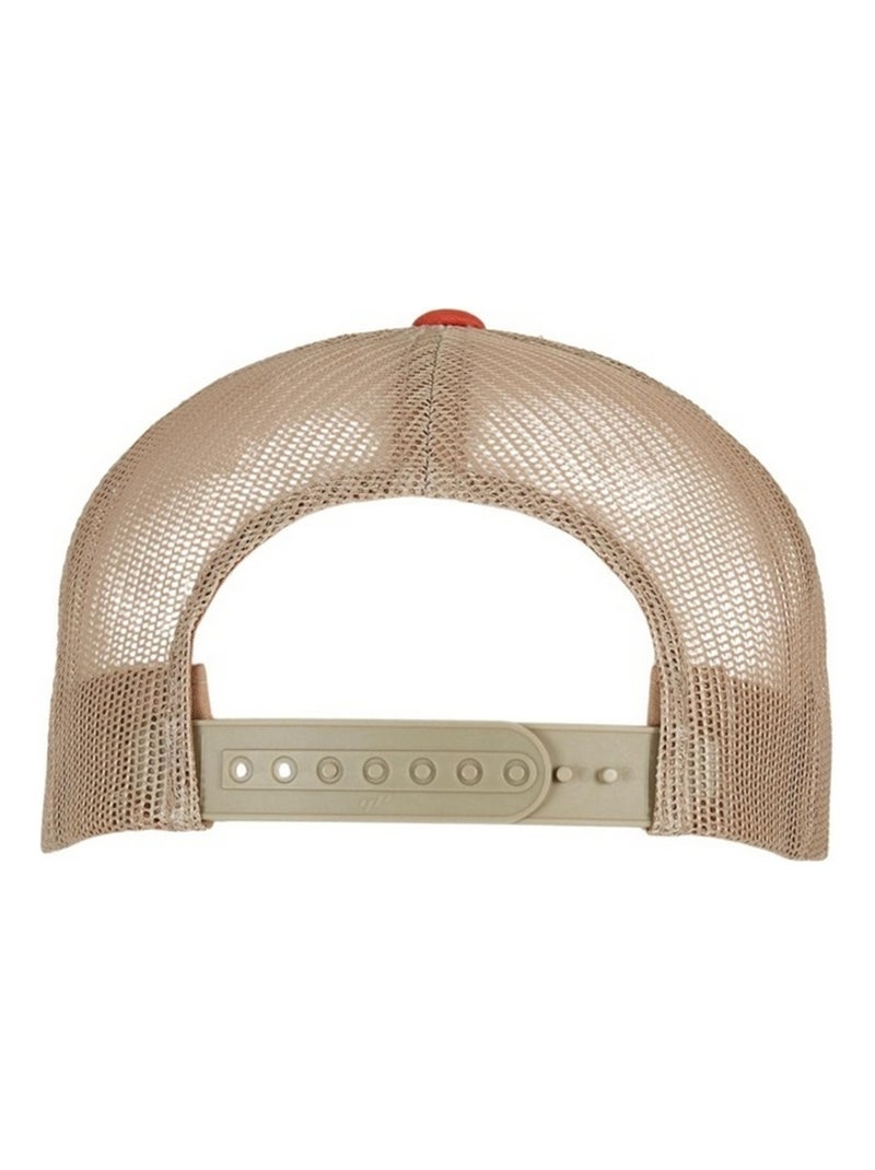 Flexfit - Casquette trucker motif/style rétro Orange corail - Kiabi