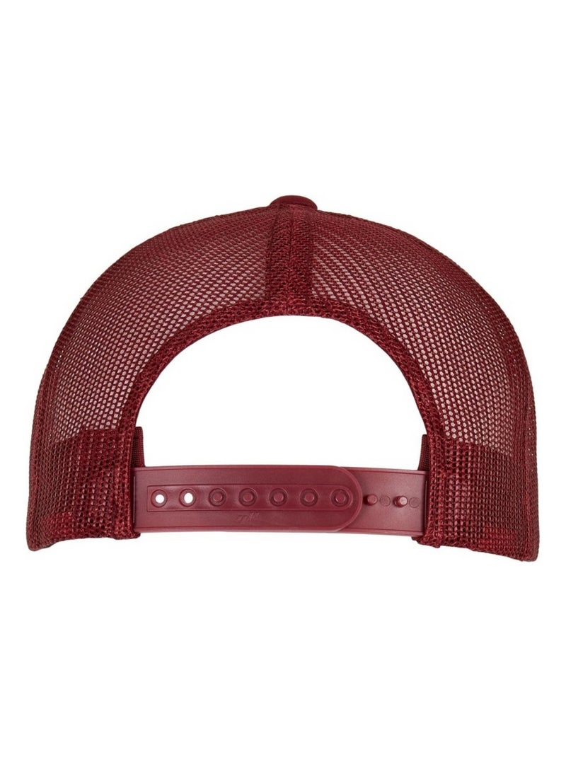 Flexfit - Casquette trucker motif/style rétro Rouge bordeaux - Kiabi