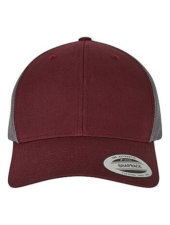 Flexfit - Casquette trucker motif/style rétro