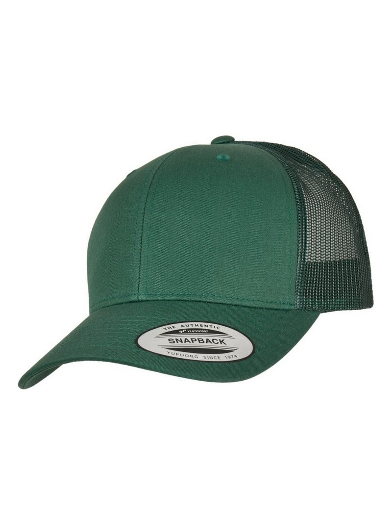 Flexfit - Casquette trucker motif/style rétro Vert - Kiabi