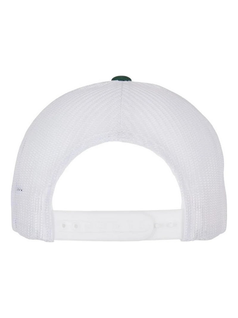 Flexfit - Casquette trucker motif/style rétro Vert - Kiabi