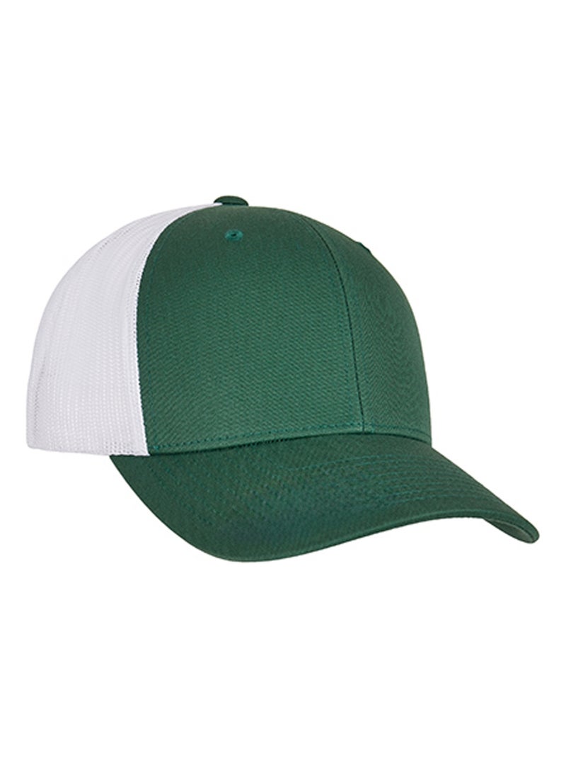 Flexfit - Casquette trucker motif/style rétro Vert - Kiabi