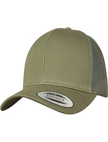 Flexfit - Casquette trucker motif/style rétro