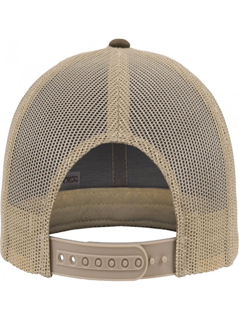 Flexfit - Casquette trucker motif/style rétro Vert kaki - Kiabi