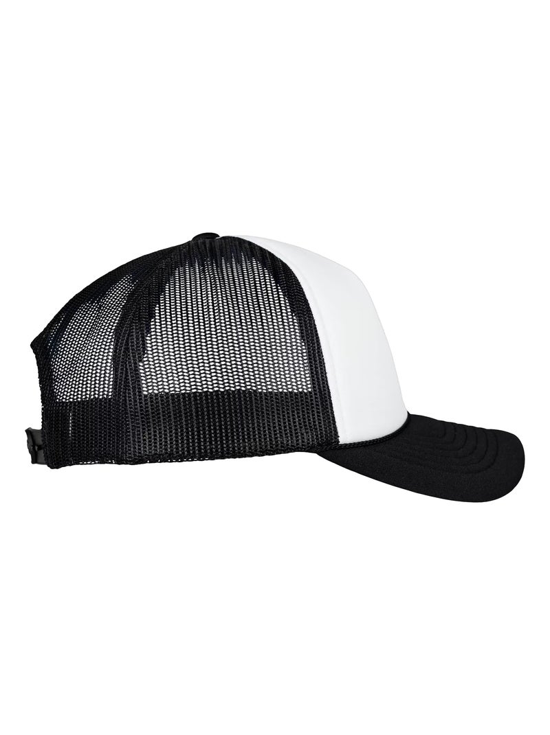 Flexfit - Casquette trucker Noir Blanc - Kiabi