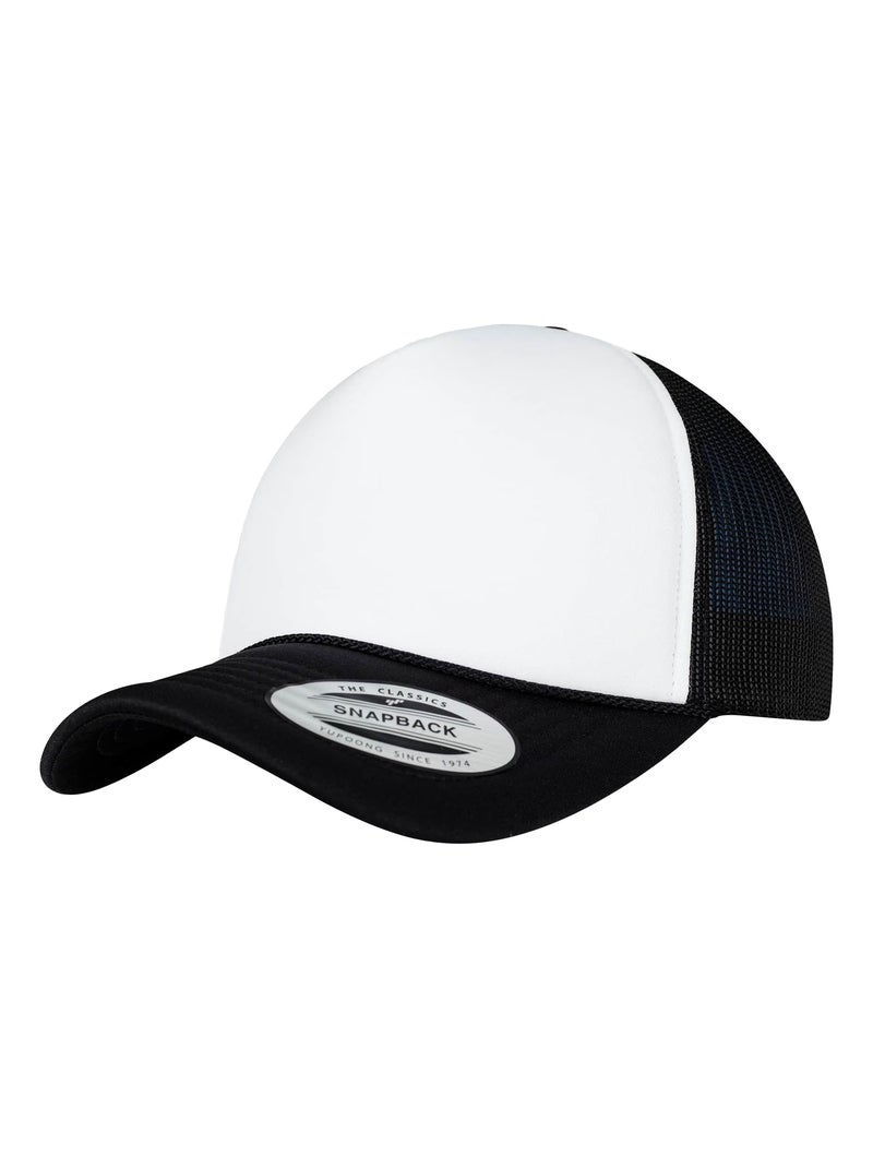 Flexfit - Casquette trucker Noir Blanc - Kiabi