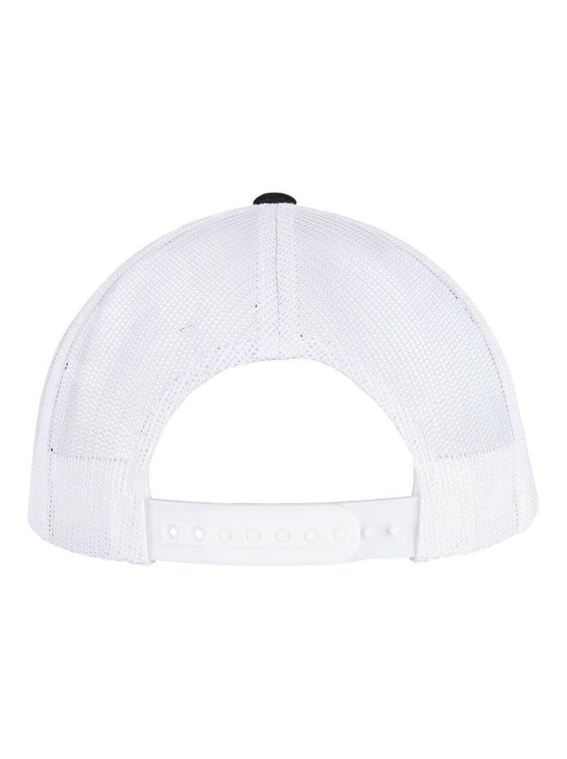 Flexfit - Casquette trucker Noir Blanc - Kiabi