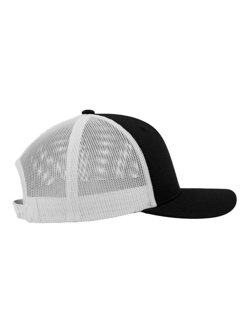 Flexfit - Casquette trucker Noir Blanc - Kiabi