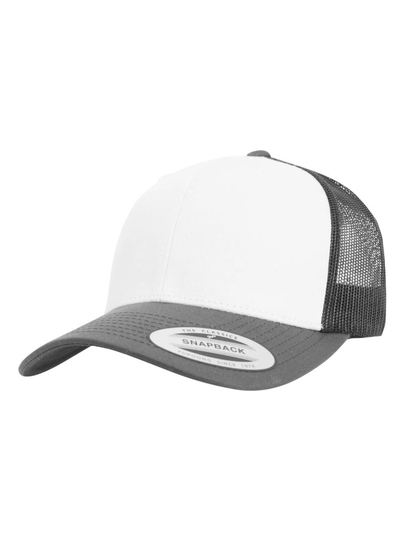 Flexfit - Casquette trucker RETRO Gris foncé - Kiabi