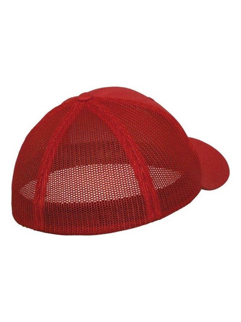 Flexfit - Casquette trucker Rouge - Kiabi