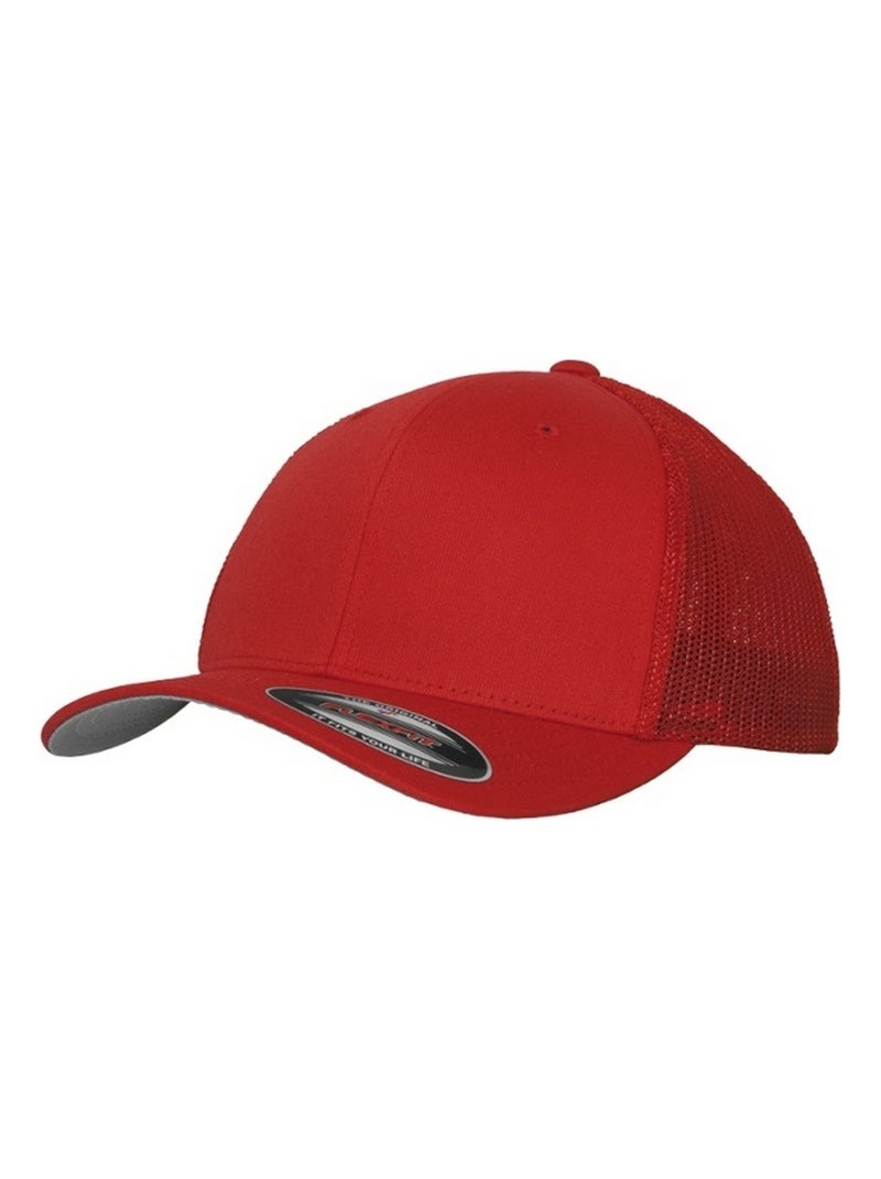 Flexfit - Casquette trucker Rouge - Kiabi