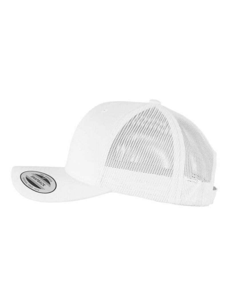 Flexfit Casquette unisexe adulte Retro Trucker Blanc - Kiabi