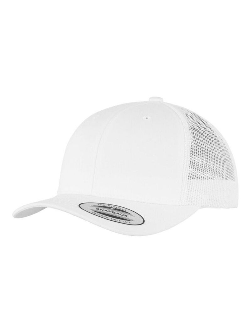Flexfit Casquette unisexe adulte Retro Trucker Blanc - Kiabi