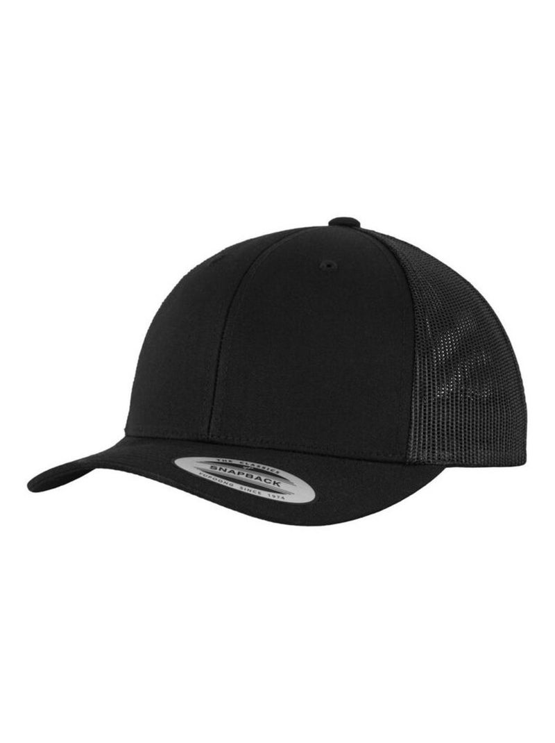 Flexfit Casquette unisexe adulte Retro Trucker Noir - Kiabi
