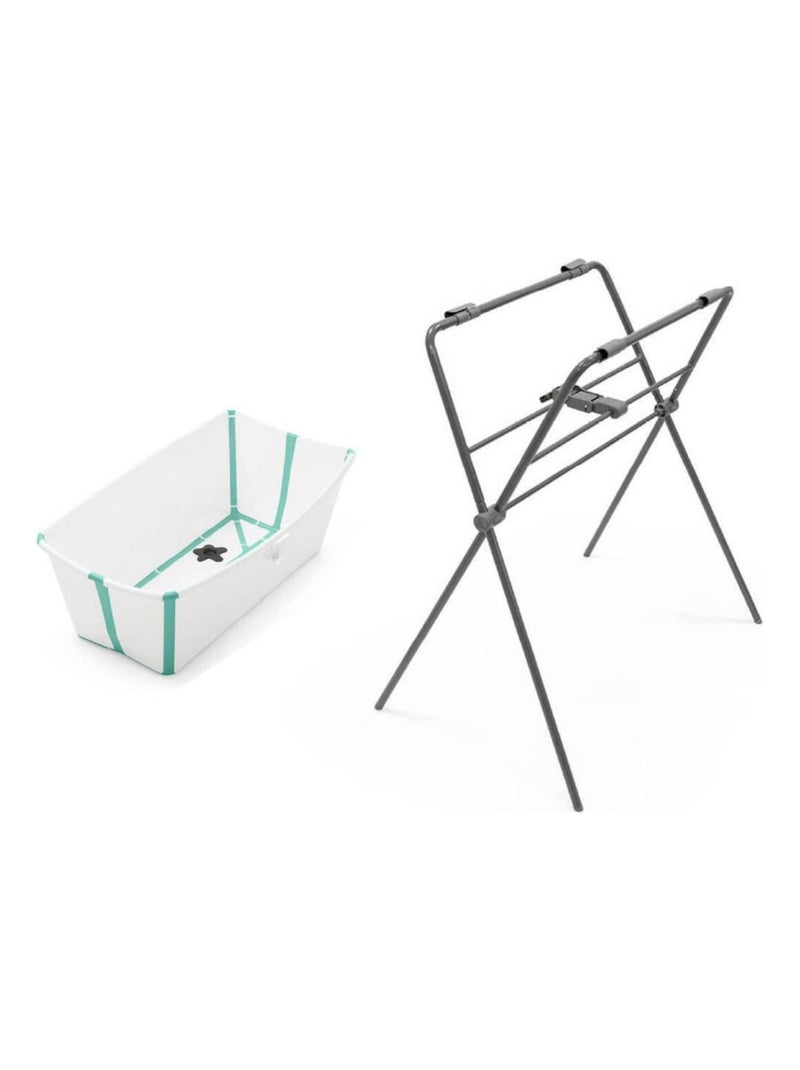 Flexi bath baignoire avec son support - Blanc-aqua Blanc - Kiabi