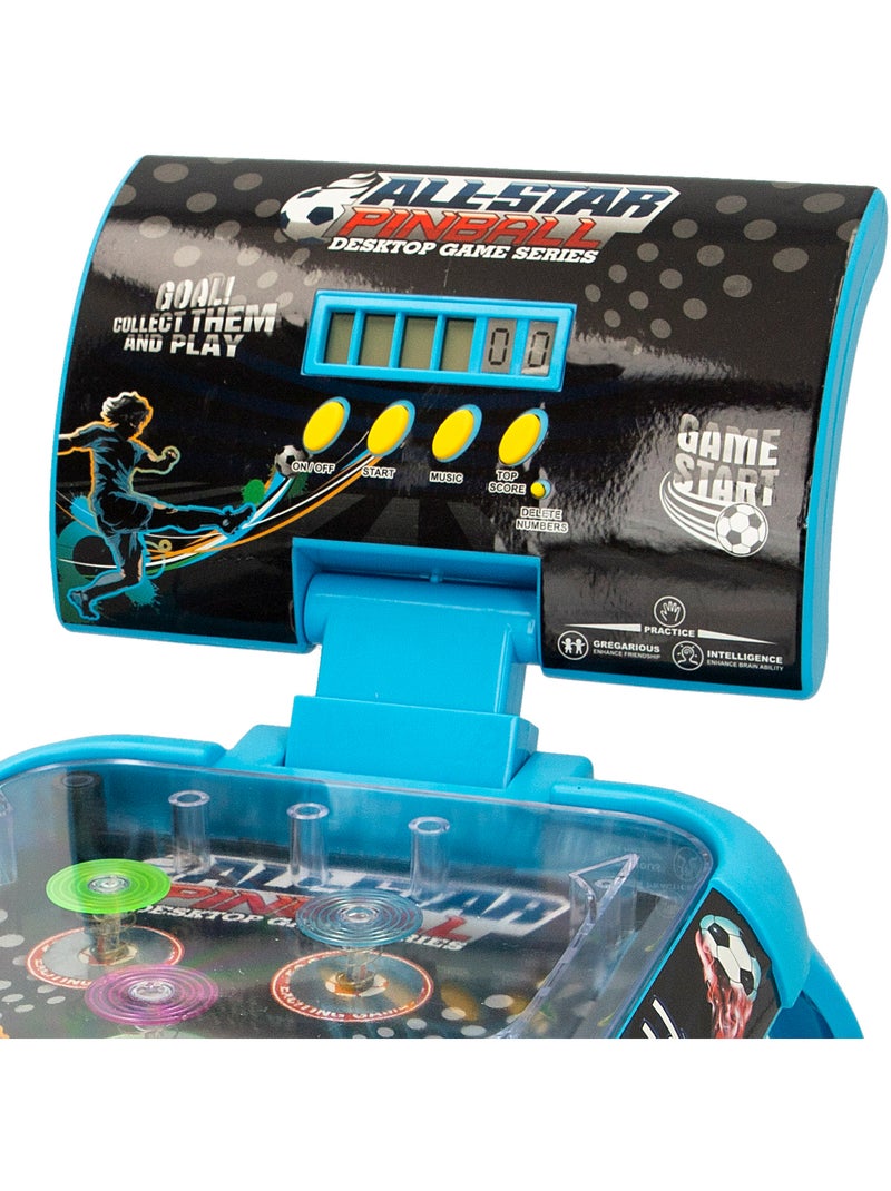 Flipper all star avec tableau d'affichage numérique, son et lumière cb games N/A - Kiabi