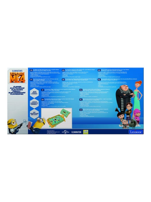 Flipper électronique de table Les Minions - Kiabi