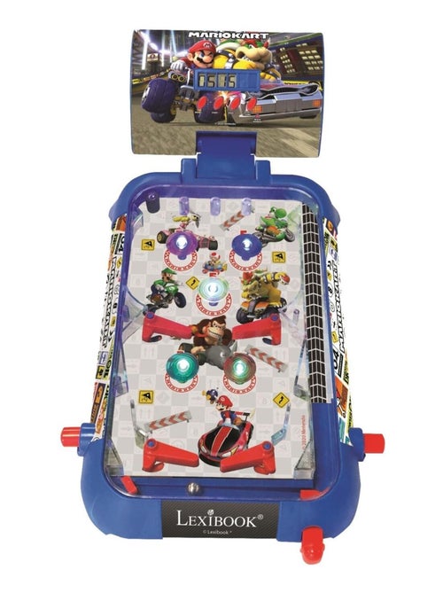 Flipper électronique de table Mario Kart - Kiabi