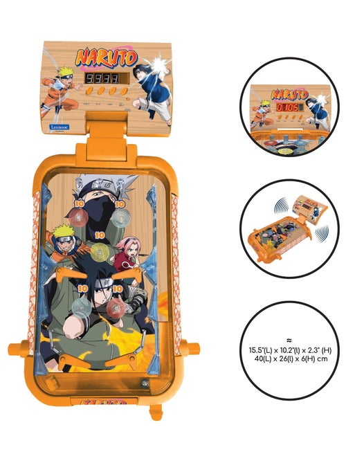 Flipper électronique de table Naruto - Kiabi