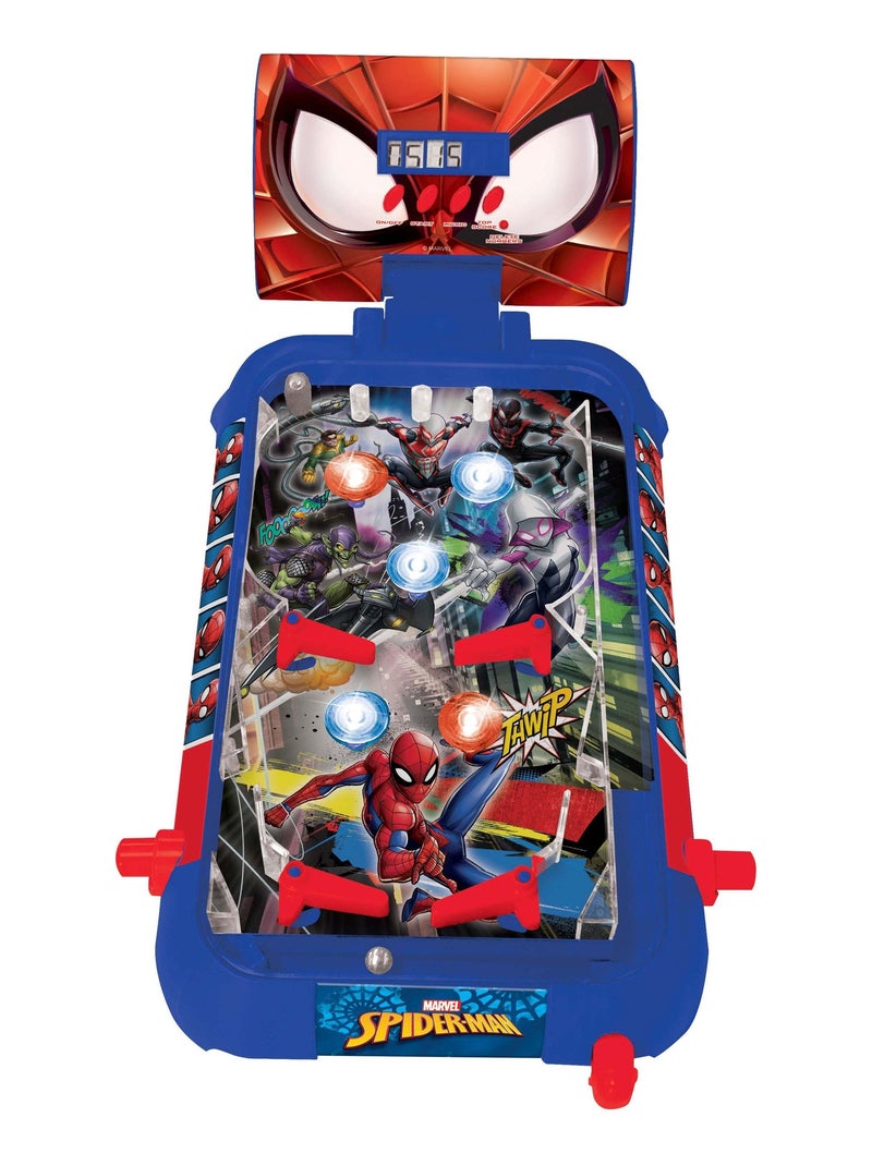Flipper électronique de table Spiderman Bleu - Kiabi