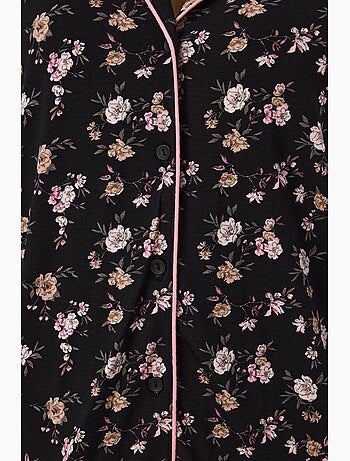 Floral dream ensemble de pyjama chemise et pantalon à manches longues penti